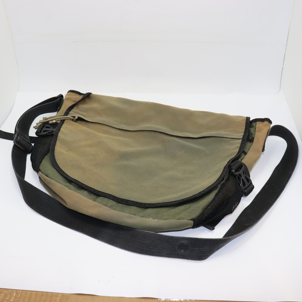 Vintage‎ Gap Messenger Bag Large Green Unisex Tactical Gorpcore Satchel